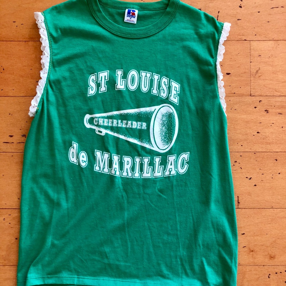 Urban Outfitters Renewal Green Tank Ruffles M